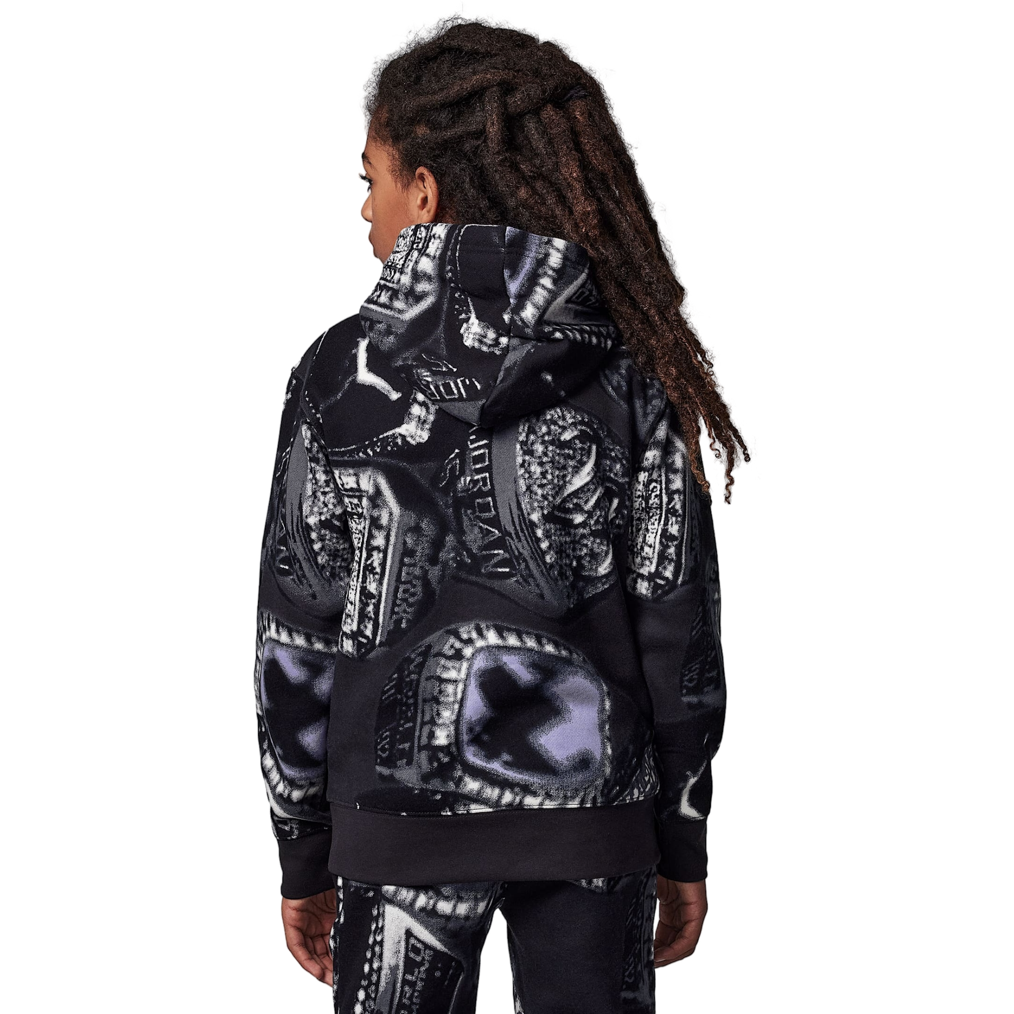 Jordan MVP Fleece Printed Pullover Big Boys' Hoodie